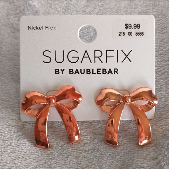 Sugarfix Bow Earrings - Picture 3 of 3